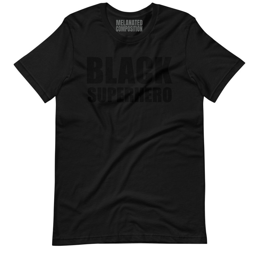 "Black Superhero" - T-Shirt