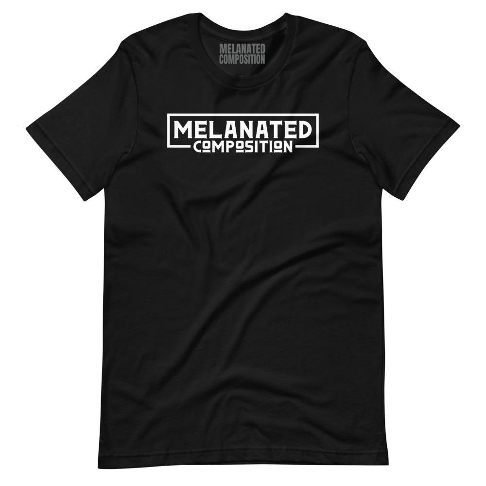 Melanated Composition "Black" Short-Sleeve Unisex T-Shirt