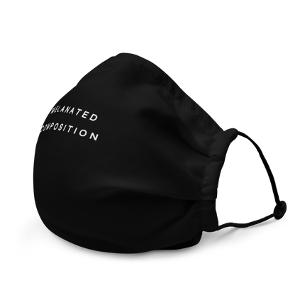 Melanated Composition Logo - Face mask