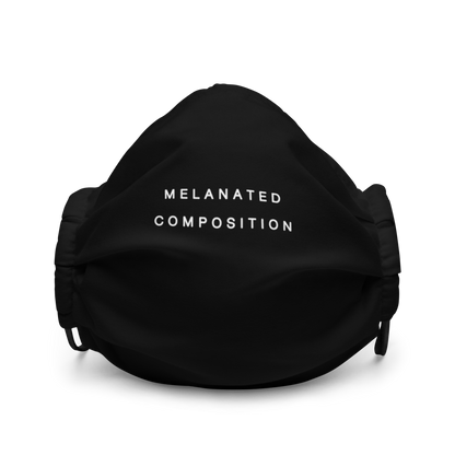 Melanated Composition Logo - Face mask