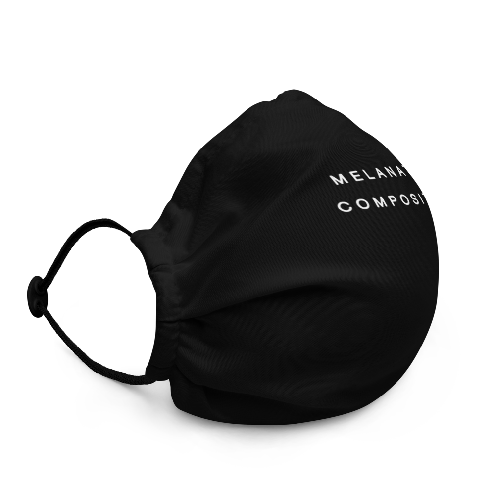 Melanated Composition Logo - Face mask