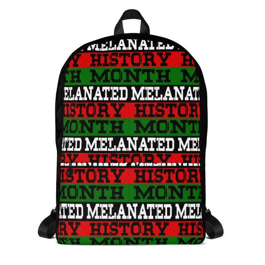 Melanated History Month Backpack