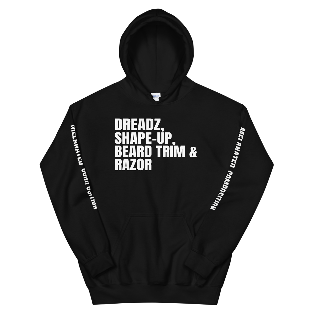 Dreadz, Shape-Up, Beard Trim, Razor - Hoodie