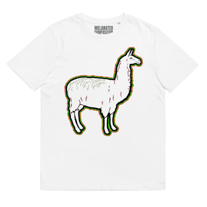 Llama White T-Shirt