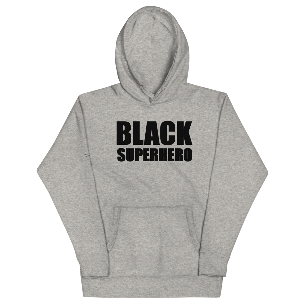 Black Superhero - Unisex Hoodie