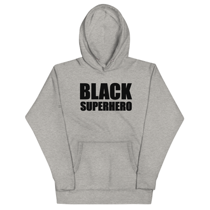 Black Superhero - Unisex Hoodie