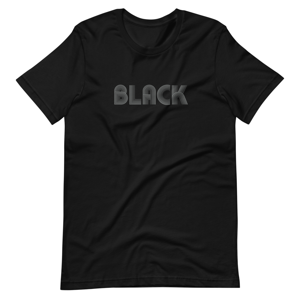 "Black" Short-Sleeve Tee