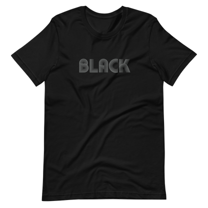 "Black" Short-Sleeve Tee