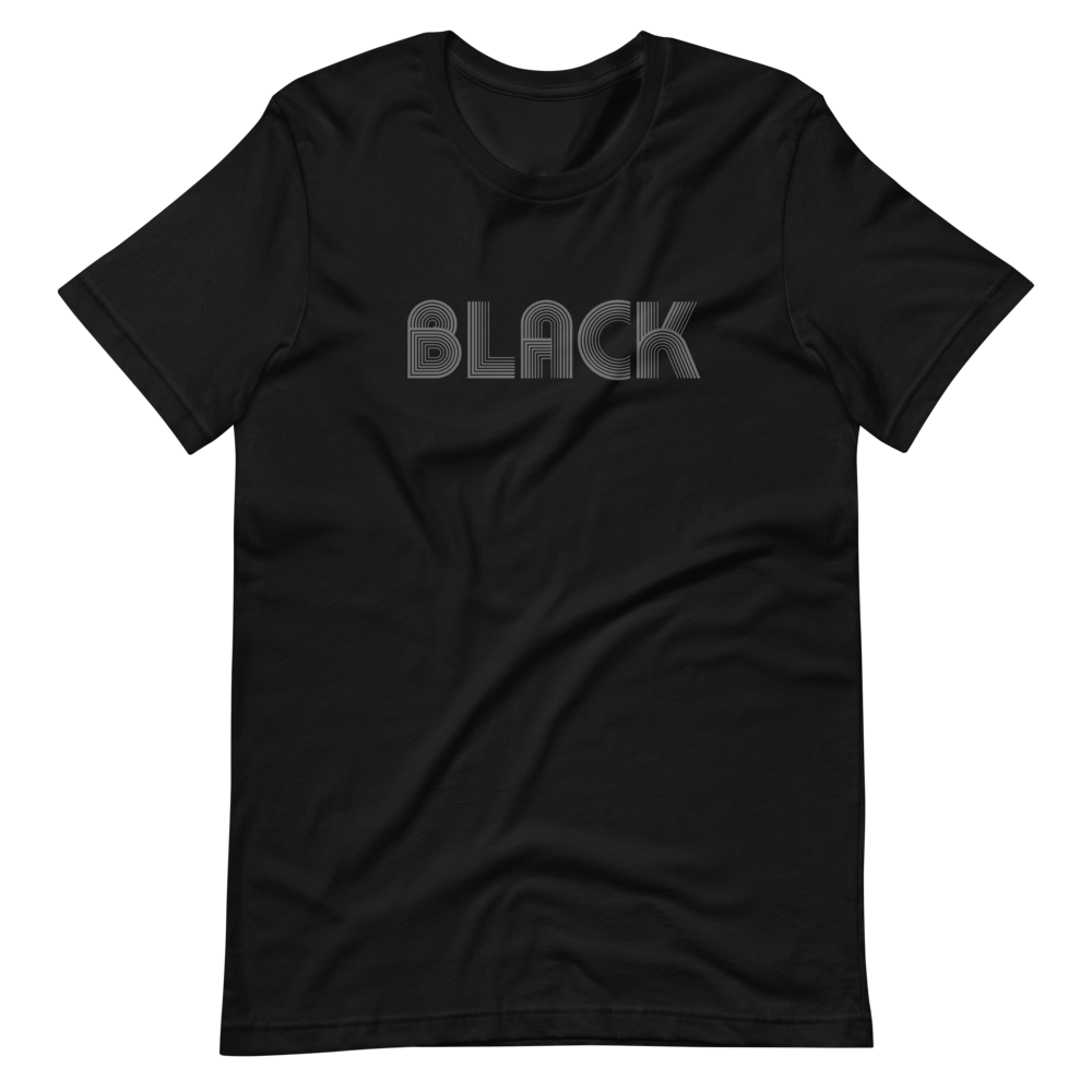 "Black" Short-Sleeve Tee