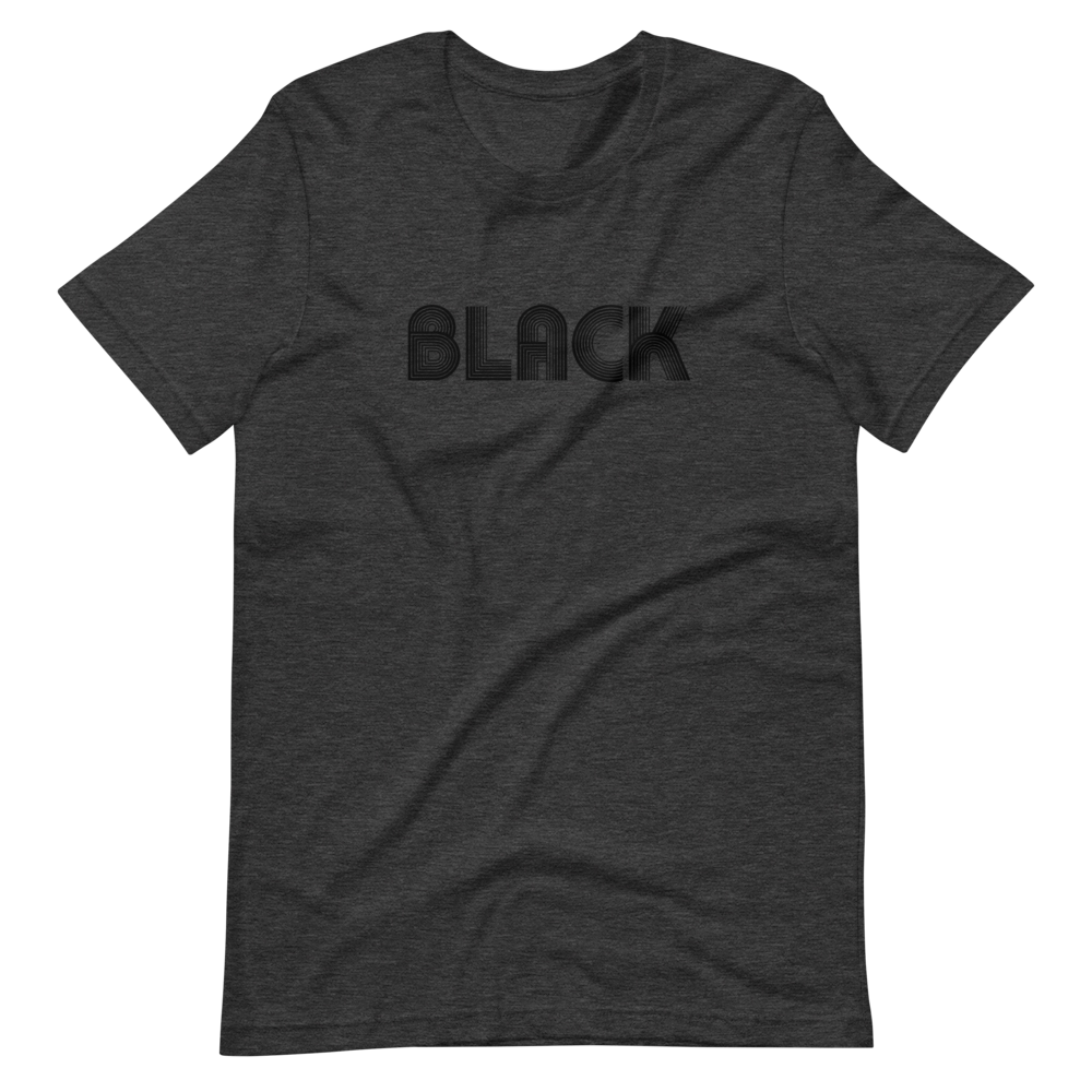 "Black" Short-Sleeve Tee